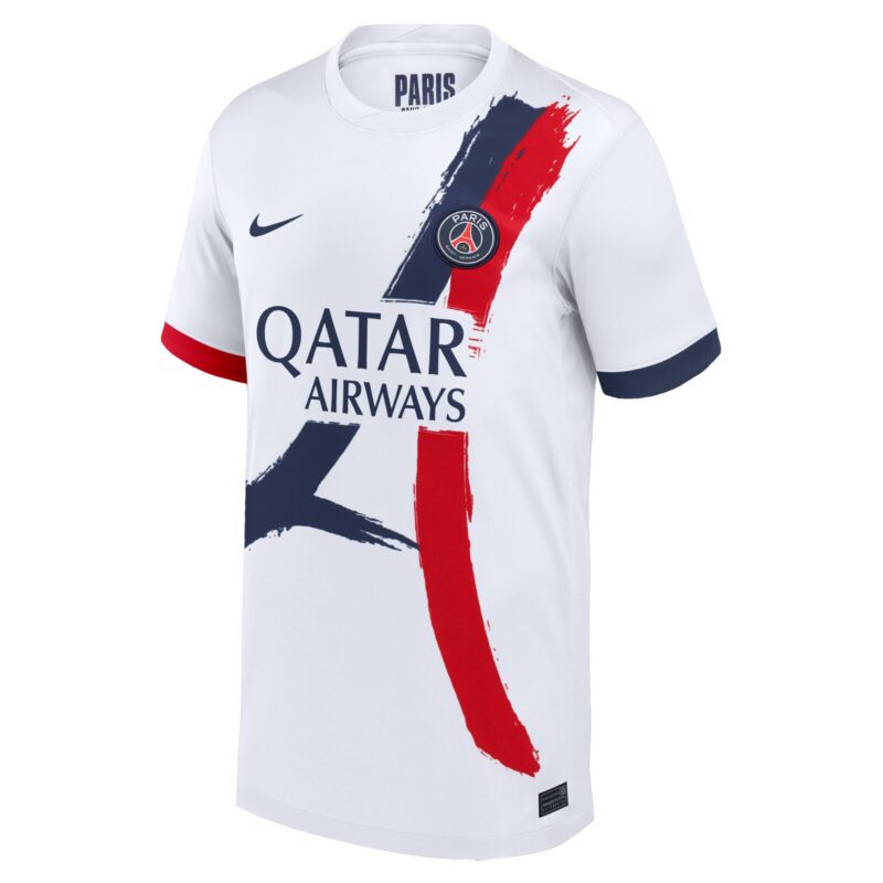 PSG Nike Away Stadium Shirt 2025-26 - Kids with Vitinha 17 printing