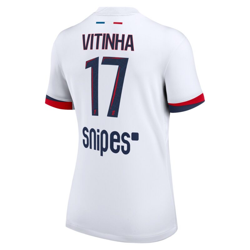 A2B image: psg-nike-away-stadium-shirt-2025-26-womens-with-vitinha-17-printing PSG Nike Away Stadium Shirt 2025-26 - Womens with Vitinha 17 printing