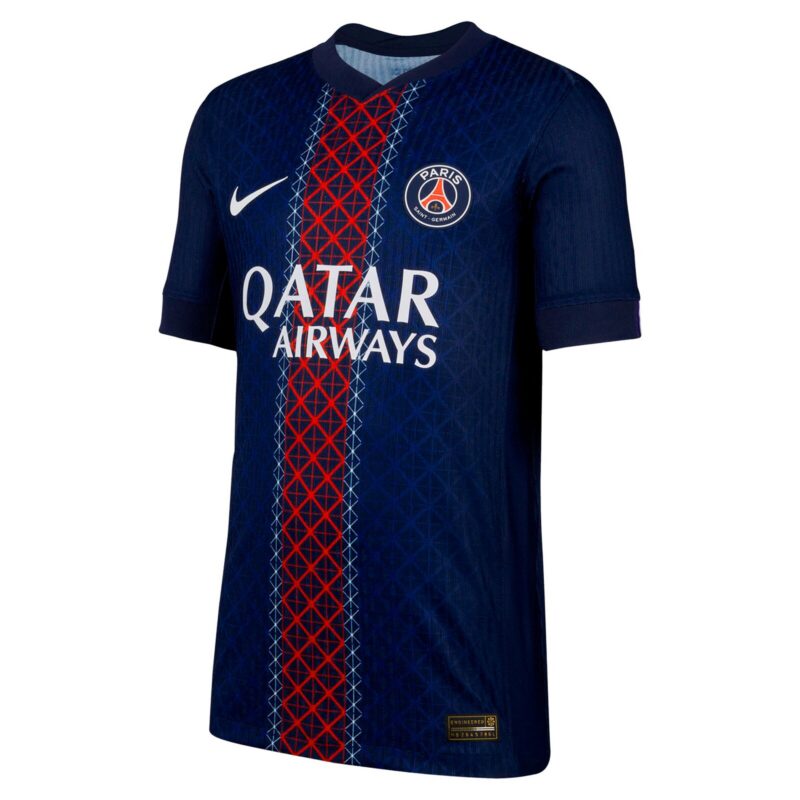 PSG Nike Dri-FIT ADV Home Match Shirt 2025-26 - Kids with O. Dembélé 10 printing