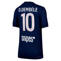 PSG Nike Dri-FIT ADV Home Match Shirt 2025-26 - Kids with O. Dembélé 10 printing