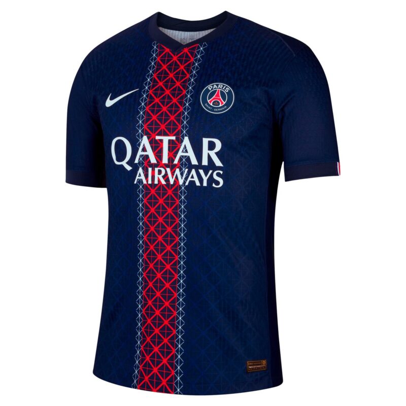 PSG Nike Dri-FIT ADV Home Match Shirt 2025-26 with O. Dembélé 10 printing