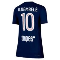 PSG Nike Dri-FIT ADV Home Match Shirt 2025-26 - Womens with O. Dembélé 10 printing