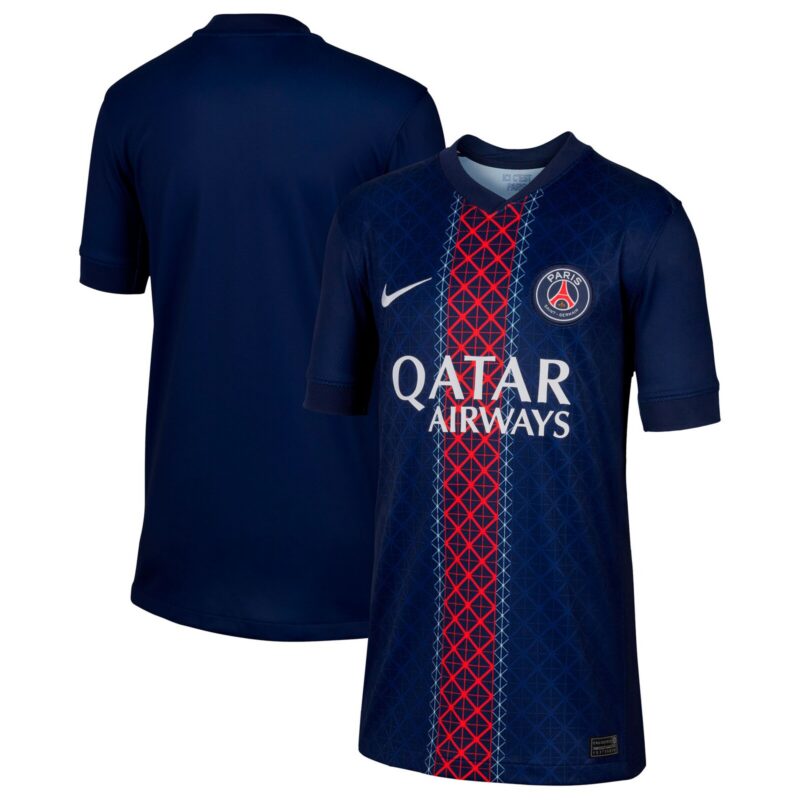 A2B image: psg-nike-home-stadium-shirt-2025-26-kids PSG Nike Home Stadium Shirt 2025-26 - Kids