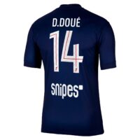 A2B image: psg-nike-home-stadium-shirt-2025-26-with-d-doue-14-printing PSG Nike Home Stadium Shirt 2025-26 with D. Doué 14 printing