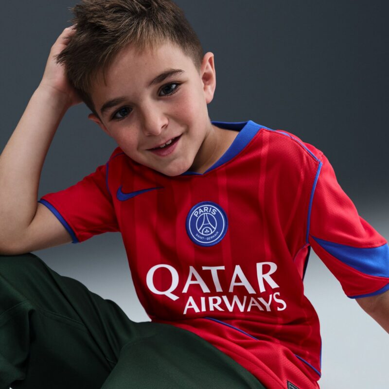PSG Nike Third Stadium Shirt 2025-26 - Kids