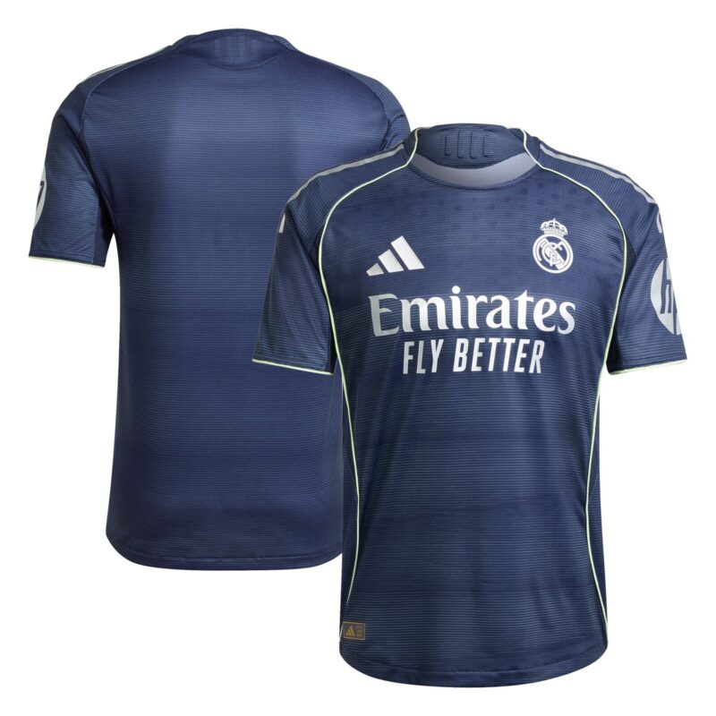 Real Madrid adidas Away Authentic Shirt 2025-26