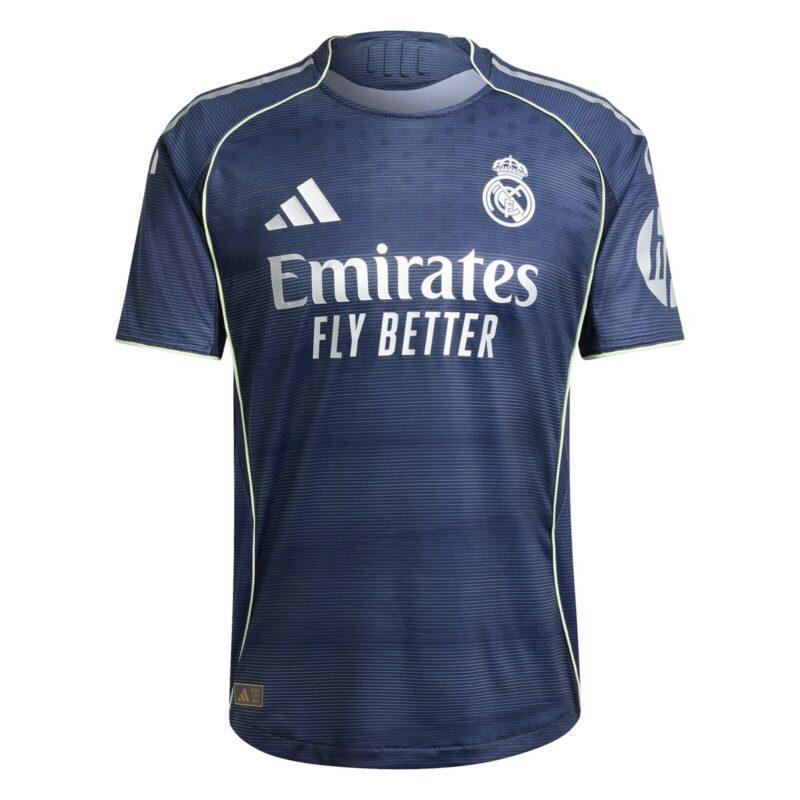 Real Madrid adidas Away Authentic Shirt 2025-26