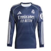 Real Madrid adidas Away Shirt 2025-26 - Long Sleeve