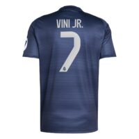 Real Madrid adidas Away Shirt 2025-26 with Vini Jr. 7 printing