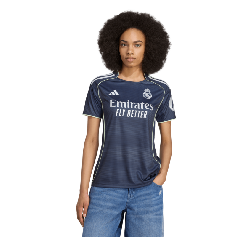 A2B image: real-madrid-adidas-away-shirt-2025-26-womens Real Madrid adidas Away Shirt 2025-26 - Womens
