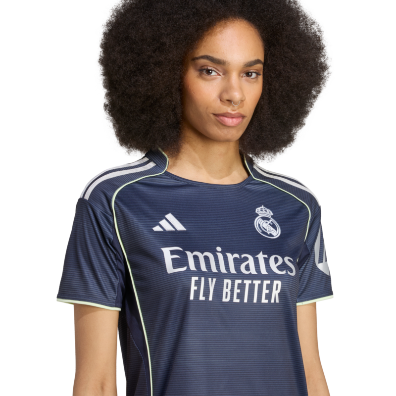 A2B image: real-madrid-adidas-away-shirt-2025-26-womens Real Madrid adidas Away Shirt 2025-26 - Womens
