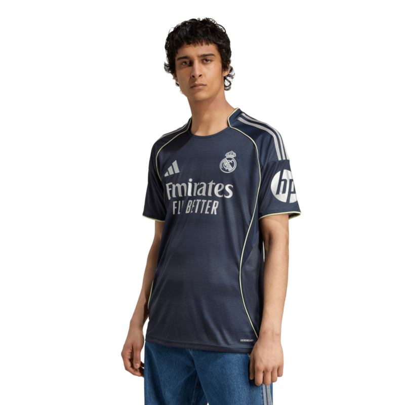 A2B image: real-madrid-adidas-away-shirt-2025-26 Real Madrid adidas Away Shirt 2025-26