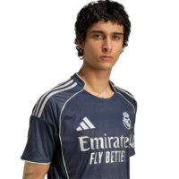 A2B image: real-madrid-adidas-away-shirt-2025-26 Real Madrid adidas Away Shirt 2025-26