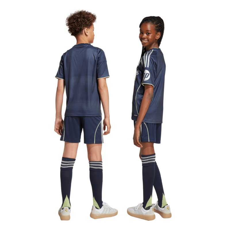 A2B image: real-madrid-adidas-away-youth-kit-2025-26 Real Madrid adidas Away Youth Kit 2025-26