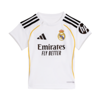 A2B image: real-madrid-adidas-home-babykit-2025-26 Real Madrid adidas Home Babykit 2025-26