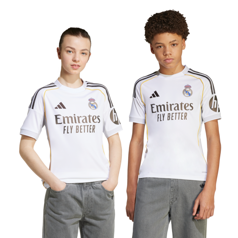 Real Madrid adidas Home Shirt 2025-26 - Kids