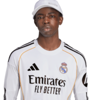 A2B image: real-madrid-adidas-home-shirt-2025-26-long-sleeve Real Madrid adidas Home Shirt 2025-26 - Long Sleeve