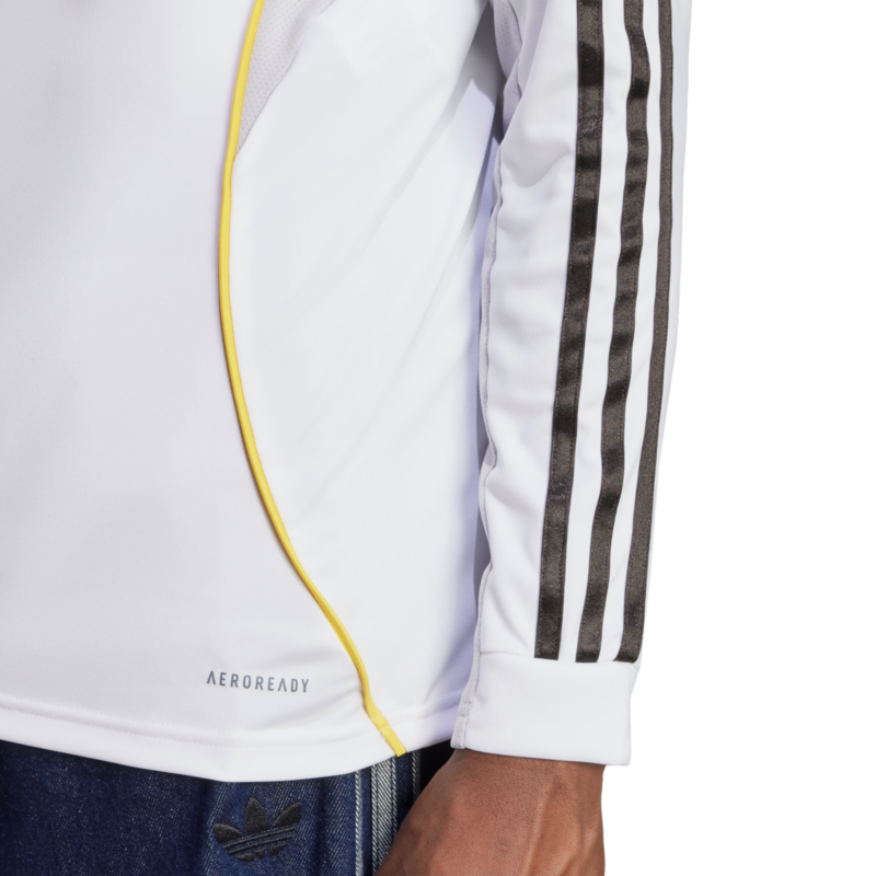 A2B image: real-madrid-adidas-home-shirt-2025-26-long-sleeve Real Madrid adidas Home Shirt 2025-26 - Long Sleeve