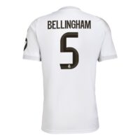 Real Madrid adidas Home Shirt 2025-26 with Bellingham 5 printing