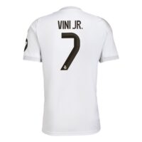 Real Madrid adidas Home Shirt 2025-26 with Vini Jr. 7 printing