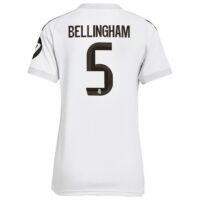 A2B image: real-madrid-adidas-home-shirt-2025-26-womens-with-bellingham-5-printing Real Madrid adidas Home Shirt 2025-26 - Womens with Bellingham 5 printing