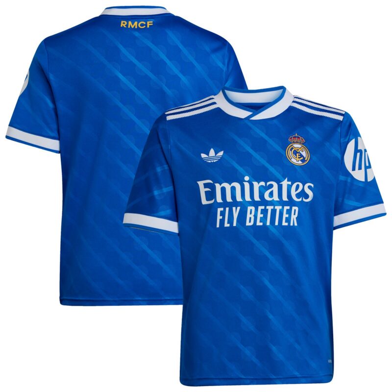 A2B image: real-madrid-adidas-third-shirt-2025-26-kids Real Madrid adidas Third Shirt 2025-26 - Kids