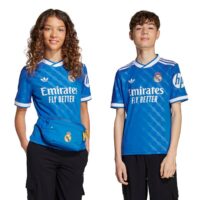 A2B image: real-madrid-adidas-third-shirt-2025-26-kids Real Madrid adidas Third Shirt 2025-26 - Kids
