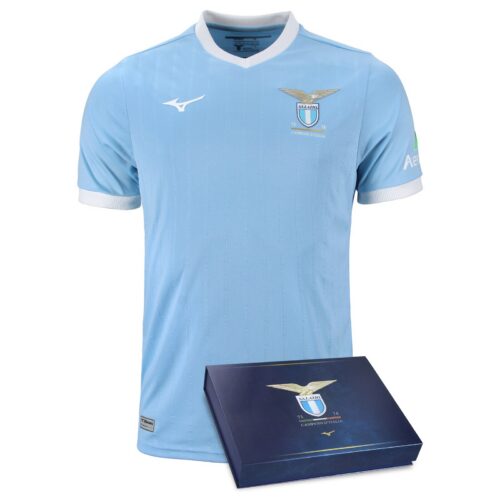A2B image: s-s-lazio-mizuno-special-edition-jersey-boxed S. S. Lazio Mizuno Special Edition Jersey - Boxed