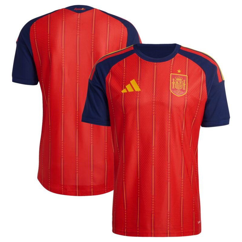 Spain adidas Authentic Home Shirt 2026