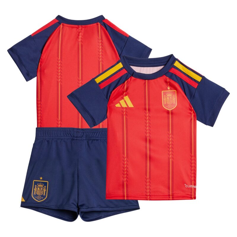 A2B image: spain-adidas-home-babykit-2026 Spain adidas Home Babykit 2026