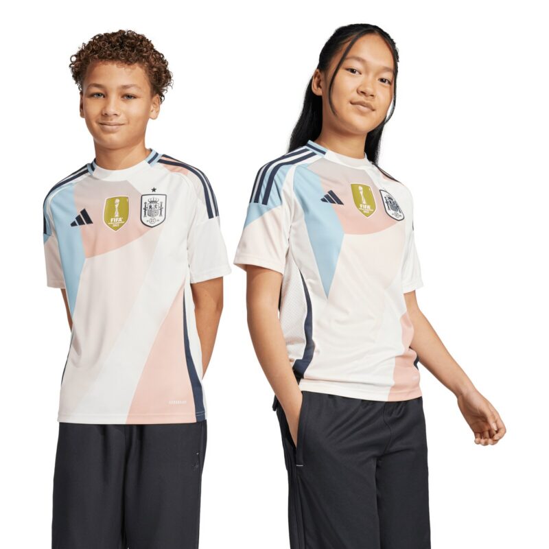 Spain Womens adidas Away Shirt 25 - Kids