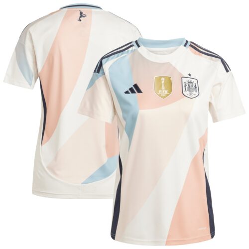 A2B image: spain-womens-adidas-away-shirt-25-womens Spain Womens adidas Away Shirt 25 - Womens