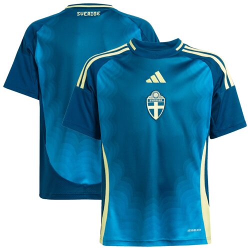 Sweden Womens adidas Away Shirt 25 - Kids
