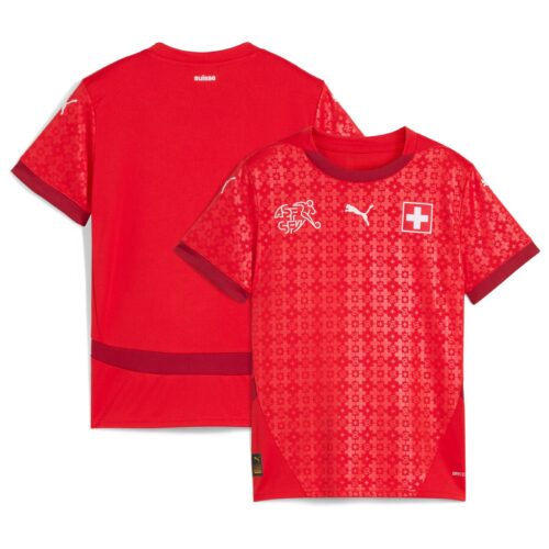 A2B image: switzerland-womens-puma-home-shirt-25-26-kids Switzerland Womens PUMA Home Shirt 25-26 - Kids