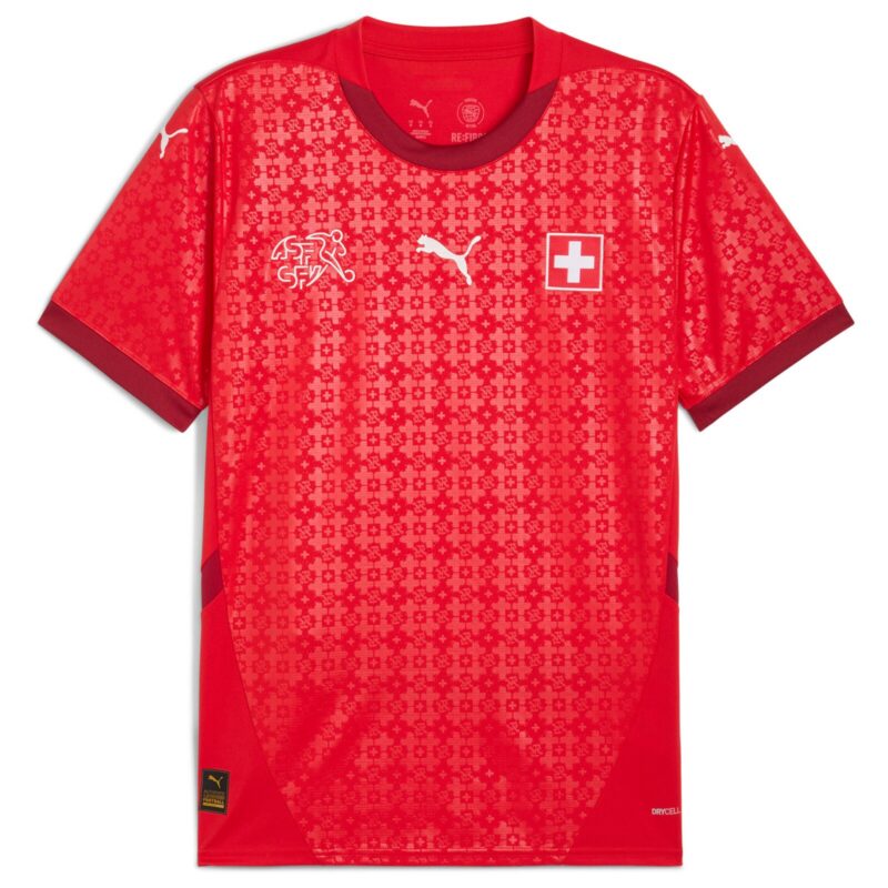 Switzerland Womens PUMA Home Shirt 25-26 - Mens
