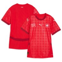 Switzerland Womens PUMA Home Shirt 25-26 - Womens