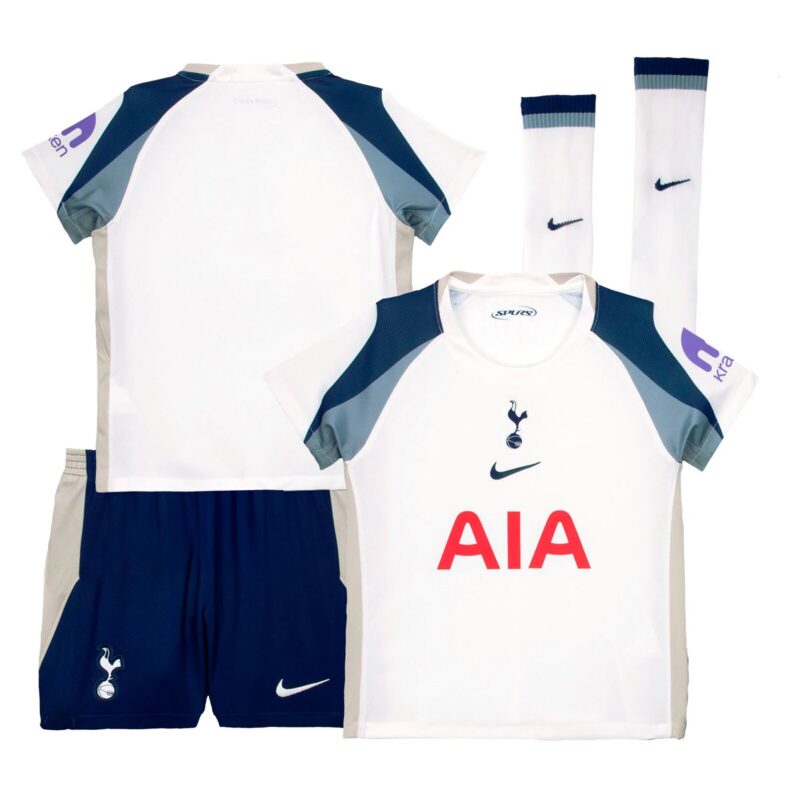 A2B image: tottenham-hotspur-nike-stadium-home-mini-kit-2025-26-little-kids Tottenham Hotspur Nike Stadium Home Mini Kit 2025-26 - Little Kids